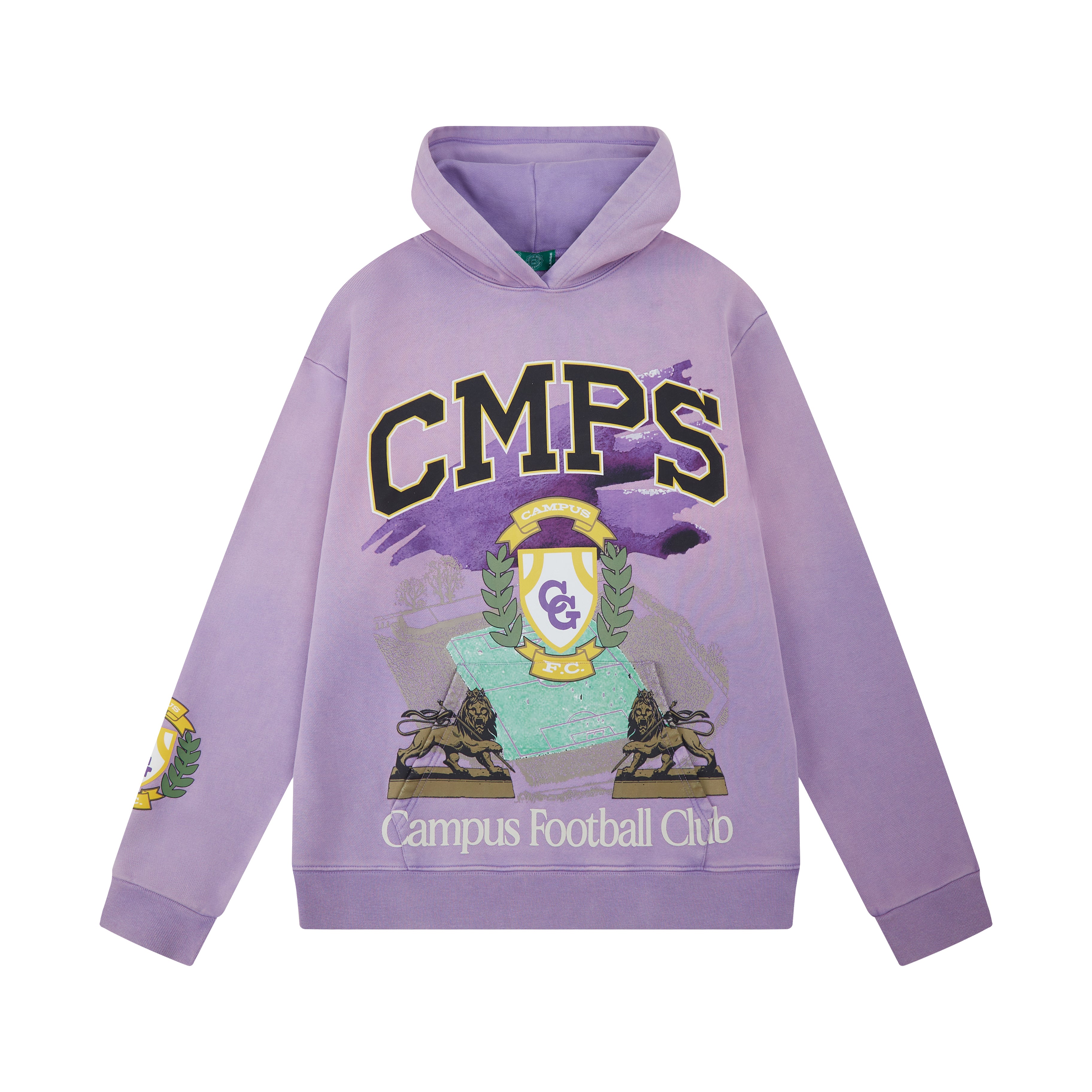 Club Hoodie Vintage Wash (Purple)